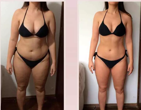 Antes e depois emagrecimento 2